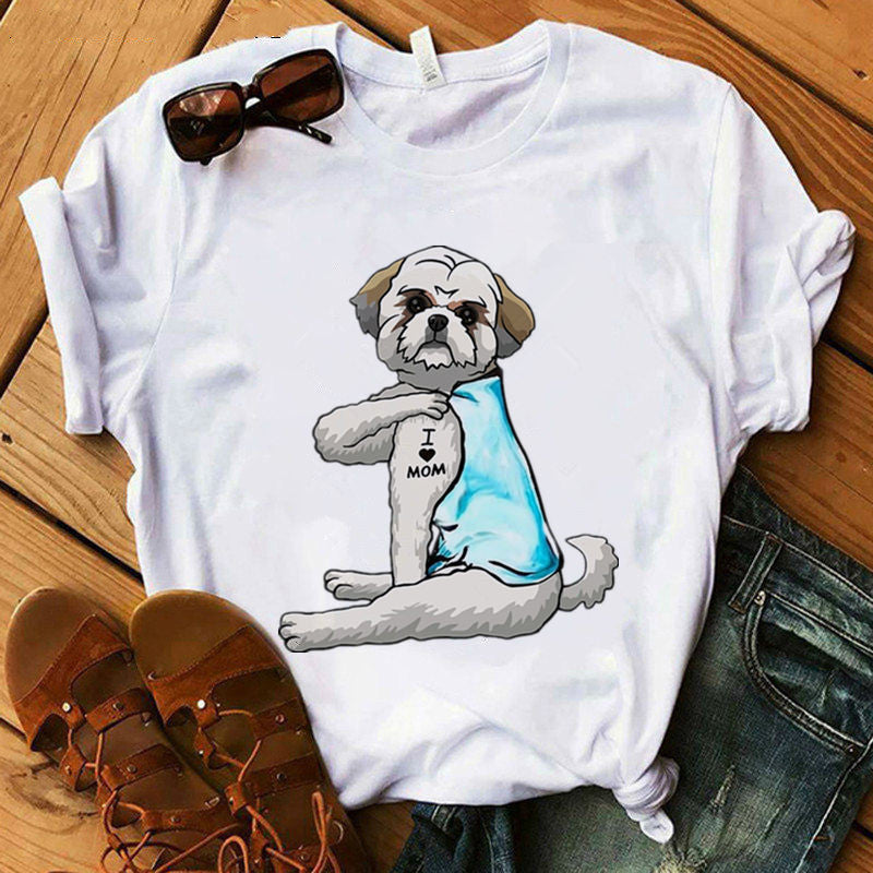 Puppy Love Mom Tee