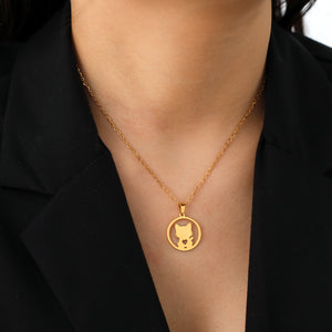 Love Kitten Pendant Necklace