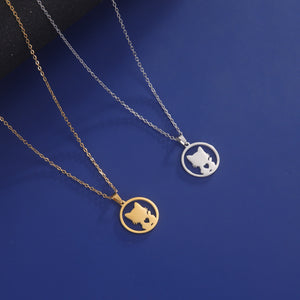 Love Kitten Pendant Necklace